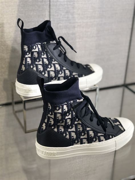 converse christian dior|Christian Dior high cut sneakers.